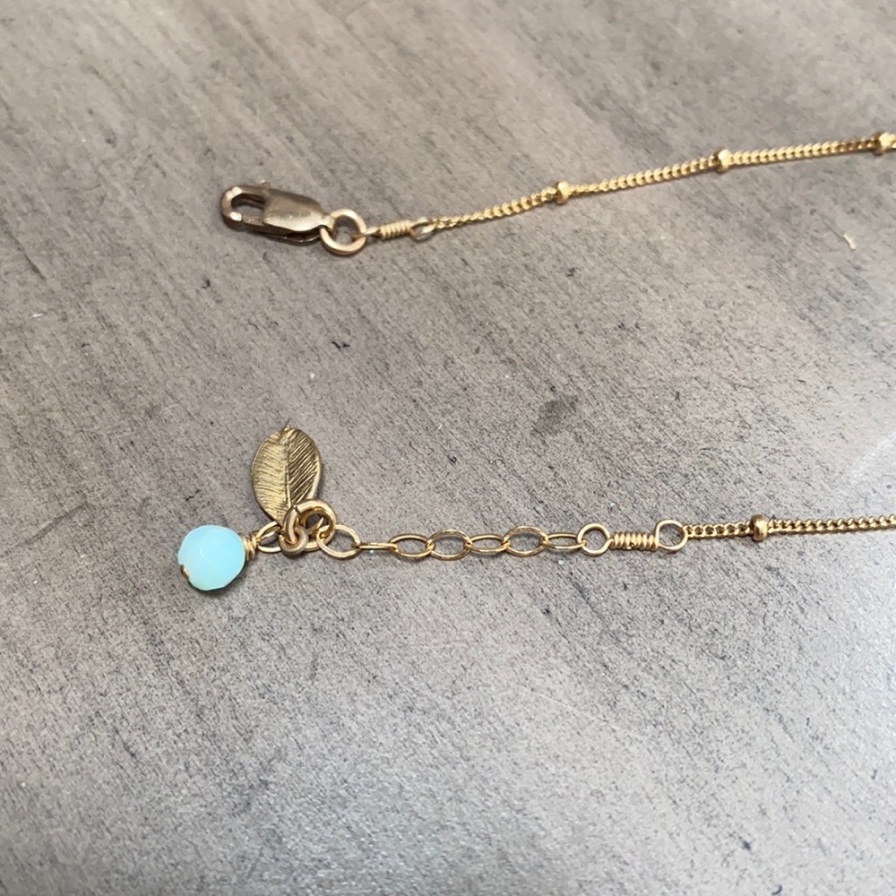 🆕 NIB - J initial bracelet and/or anklet. - Picture 3 of 4